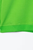 Erkek Çocuk Yeşil Bisiklet Yaka Basic 5-13 Yaş Sweatshirt- 3535-2
