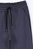 Erkek Çocuk Füme Beli Lastikli 7-13 Yaş Jogger Eşofman Alt - 65134-4