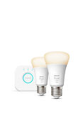 Philips Hue Beyaz Akıllı Başlangıç Seti 2'li Bluetooth Özellikli Akıllı Ampul