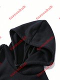 Deniz Biyolojisi Balina Katili Baskılı Kapüşonlu Üstler Kadın Temel Gevşek Sweatshirtler Kışl