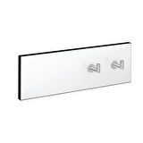 VitrA Voyage A4479857 İkili Askı, Beyaz - Krom