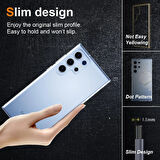 Galaxy S25 Ultra MagSafe uyumlu şeffaf Crystal Kılıf Clear kapak clear case Şeffaf Kılıf ultra ince