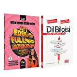 F10 AYT Edebiyat Türkçenin Matematiği Full Tekrar ve AKM Dil Bilgisi Soru Bankası Seti 2 Kitap