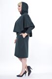 Pançolu Cepli İki Parça Kışlık  Elbise 24C-2443