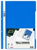 Gen-Of 5 Renk Klasör-Telli Poşet Dosya Ofis Seti