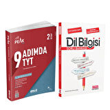 Ünlü Yayıncılık TYT 9 Adımda Soru Bankası 2. Kitap ve AKM Dil Bilgisi Soru Bankası Seti 2 Kitap