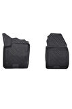 Ford Courier 2014-2023 Panelvan ile Uyumlu Carbon Desenli Ultra Premium Havuzlu Oto Paspas
