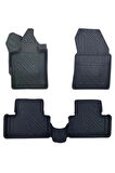 Ds Ds4 2021 Ve Sonrasi ile Uyumlu Carbon Desenli Ultra Premium Havuzlu Oto Paspas