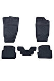 Seat Cordoba 2002-2008 Sedan ile Uyumlu Carbon Desenli Ultra Premium Havuzlu Oto Paspas