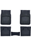 Her Araca Uyumlu V2 ile Uyumlu Carbon Desenli Ultra Premium Havuzlu Oto Paspas