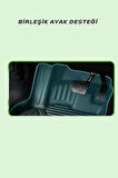 Citroen C5 Aircross 2022+ ile Uyumlu Carbon Desenli Ultra Premium Havuzlu Oto Paspas
