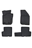 Dacia Duster 4X4 2009-2017 ile Uyumlu Carbon Desenli Ultra Premium Havuzlu Oto Paspas