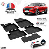 S-Dizayn Nissan Qashqai 3 E-Power Elektrikli 4D Havuzlu Paspas 2021 Üzeri A+Kalite