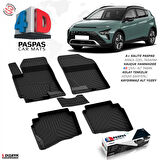 S-Dizayn Hyundai Bayon 4D Havuzlu Paspas 2021-2024 A+Kalite