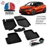 Opel Corsa F 4D Havuzlu Paspas 2019 ve Üzeri