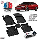 Honda Civic SD 4D Havuzlu Paspas 2012-2016 A+Kalite