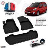 Citroen Berlingo 4D Havuzlu Paspas 2008-2018 90 HP A+Kalite