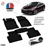 Honda Civic SD 4D Havuzlu Paspas 2016 ve Üzeri A+Kalite