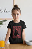 Tasarım Darth Vader Baskılı Unisex Star Wars Film Çocuk Tişört (1-12 YAŞ)