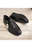 Siyah Rugan Poli Taban Dügün Nişan Erkek Ayakkabı SİYAH / 39