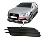 AUDİ - ÖN TAMPON IZGARA SİSSİZ SOL A6 2013- - 4G0807681F