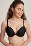 Le Jardin 7005 Loanna 2 Beden Büyüten Büyük Gösteren Destekli Dolgulu Dantelli Soft Cup Sütyen
