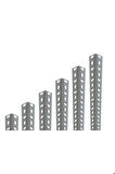 Raffar 4 Katlı Duble Galvaniz Çelik Raf. Depo, Arşiv, Dosya Rafı