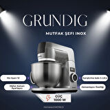 GRUNDIG  1000 W 4L Mutfak Şefi Inox