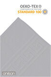 4'lu Greek Gri El Havlusu - 50x90 Cm, 225 Gr, %100 Pamuk, Spa Ve Otel Havlusu
