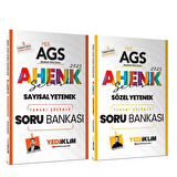Yediiklim Yayınları 2025 MEB AGS Ahenk Serisi Sayısal ve Sözel Yetenek Soru Bankası Seti 2 Kitap