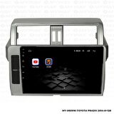 Araç Multimedya Toyota Prado Android 12 Carplay 4Gb Ram + 64Gb Hdd 2014 Navigasyon Ekran MYW
