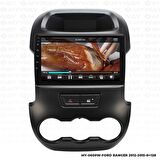Araç Multimedya Ford Ranger Android 12 Carplay 4Gb Ram + 64Gb Hdd 2012-2015 Navigasyon Ekran MYW
