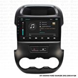 Araç Multimedya Ford Ranger Android 12 Carplay 4Gb Ram + 64Gb Hdd 2012-2015 Navigasyon Ekran MYW