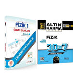 Farklı Sistem TYT Fizik Soru Bankası ve Altın Karma Deneme Seti 2 Kitap
