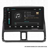 Araç Multimedya Honda Cr-V Android 12 Carplay 4Gb Ram + 64Gb Hdd 2002-2007 Navigasyon Ekran MYW