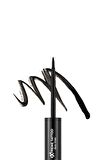 Flormar Extreme Tattoo Çift Uçlu Eyeliner & Jel Göz Kalemi (SİYAH) - 001 Black -8682536061551