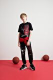 DeFacto Erkek Çocuk NBA Chicago Bulls Bisiklet Yaka Kısa Kollu Tişört D9504A825SMBK81