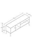 4066 Bold 138 Cm Tv Ünitesi Hat