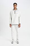 DeFactoFit Standart Fit Kapüşonlu Pike Sporcu Sweatshirt C9181AX24AUGR493
