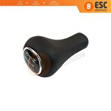 Ford Focus MK1 1998-2009 XS4R7217AA İçin Siyah Krom Renk Manuel 5 İleri Vites Topuzu