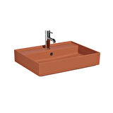 VitrA ArchiPlan 7414B077-0001 Lavabo, Mat Terra Rosa