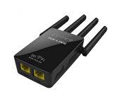 300Mbps Uzun Menzilli WiFi genişletici 4 harici anten ile 2.4Ghz Kablosuz Sinyal Güçlendirici 