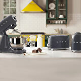 Smeg SMF03GREU Hamur Karıştırma Makinesi Full Barut Gri