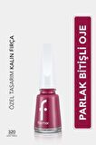 Flormar Klasik Parlak Bitişli Yüksek Pigmentli Oje -nail Enamel- 320 Rose Taboo New- 8682536035897