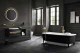 VitrA Eternity A4487923 Altın Rengi Etajerli Uzun Havluluk