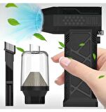 Inovaxis Araç Süpürgeli 3 Kademe Ayarlı Mini Jet Fan Tabancası