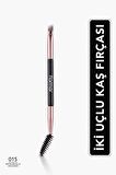Flormar İki Uçlu Kaş Boyama ve Tarama Fırçası - Brow Brush & Groomer - 015 - 8690604597802
