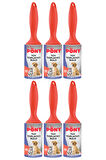 PONY TÜY TOPLAYICI RULO 6 LI SET KEDİ KÖPEK