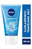 Nivea Canlandırıcı Yüz Temizleme Jeli 150 Ml, Saf Su Ve Lotus Çiçeği Ile Etkili Yüz Temizleyici