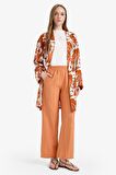 DeFacto Regular Fit Esnek Belli Cepli Düz Paça Pantolon F0984AX25SMOG327